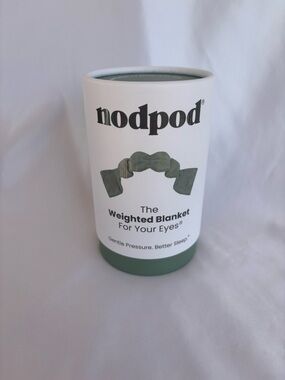 nodpod Weighted Eye Blanket - Calming Green